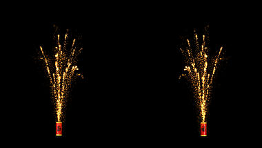 新年鞭炮烟花燃放动画透明通道视频的预览图