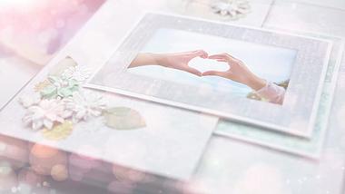 浪漫相框爱情相册AE模板视频的预览图