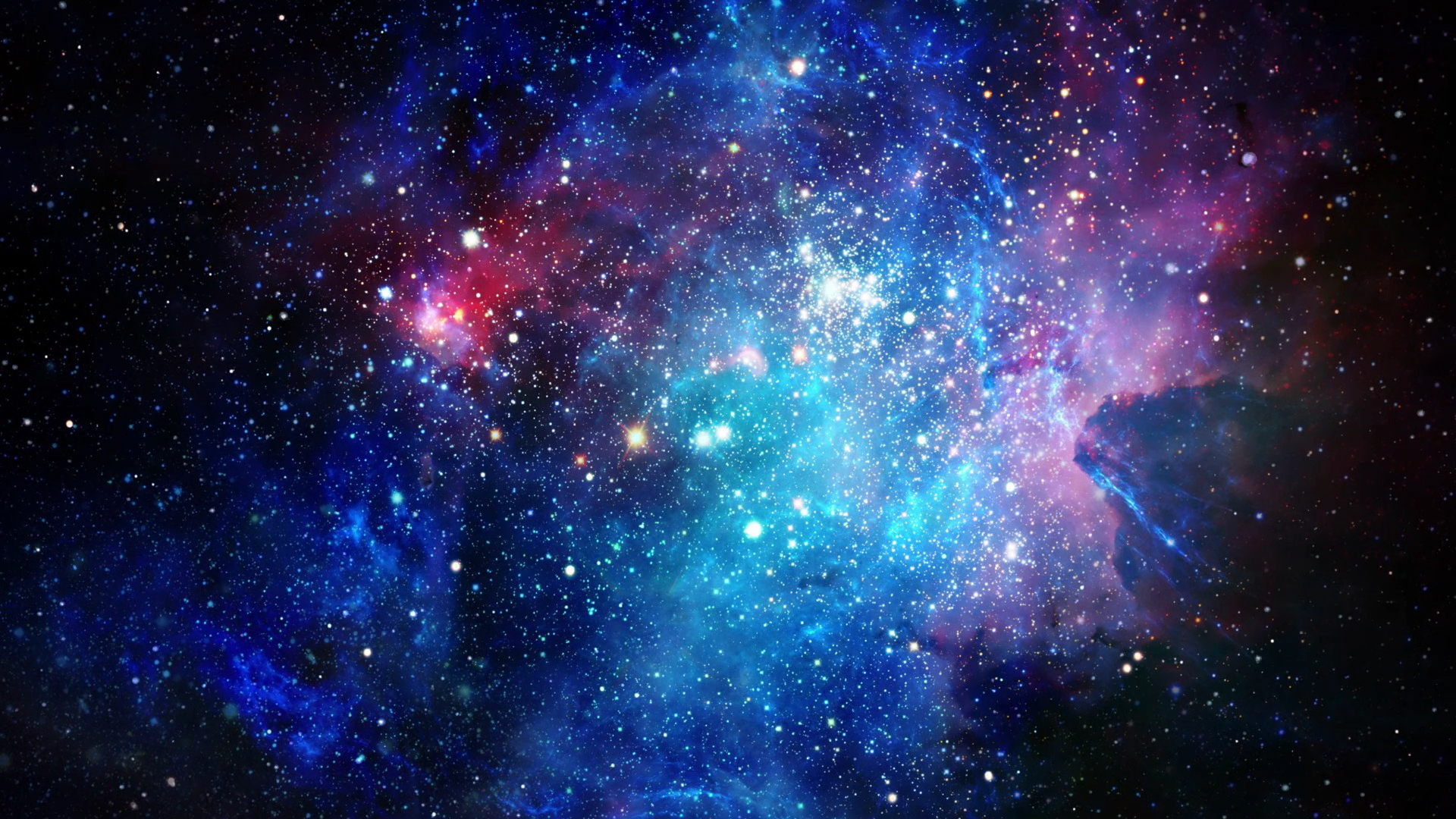 大气宇宙星云星空背景视频素材视频的预览图