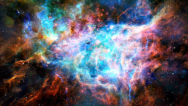 大气星云星空背景视频素材视频的预览图
