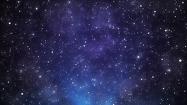 蓝色夜空星星背景ae模板视频的预览图