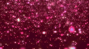 红色粒子掉落星光唯美循环舞台背景视频的预览图