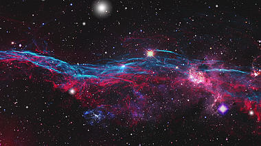 绚丽太空星空粒子背景ae模板视频的预览图