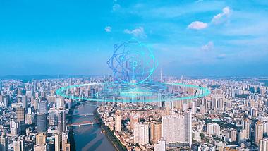 原创科技感城市实拍数字片头AE模板视频的预览图
