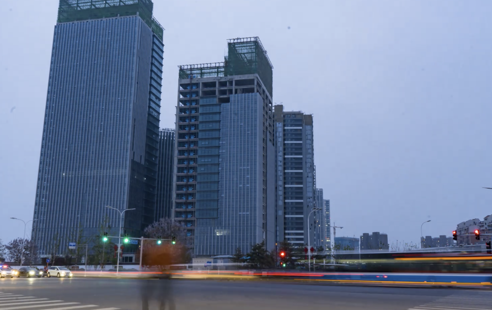 1080p城市车流延时实拍视频的预览图