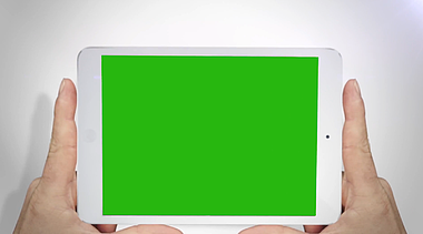 高端平板绿幕效果ae模板视频的预览图
