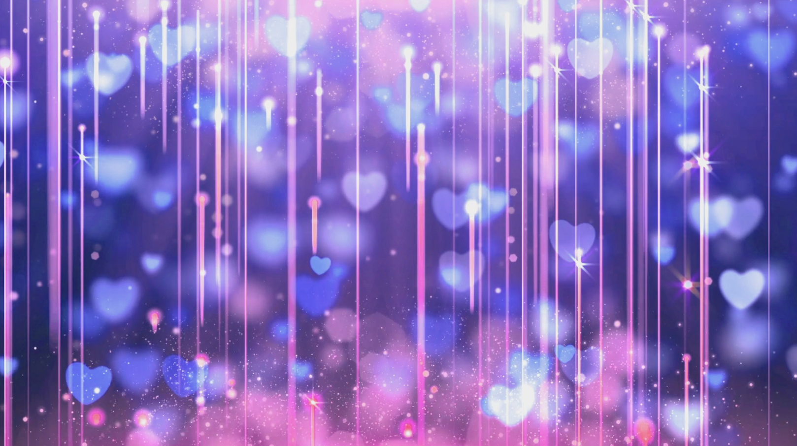 唯美浪漫紫色婚礼爱情恋爱循环大屏背景视频的预览图