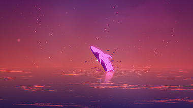创意鲸鱼动画logo演绎ae模板视频的预览图