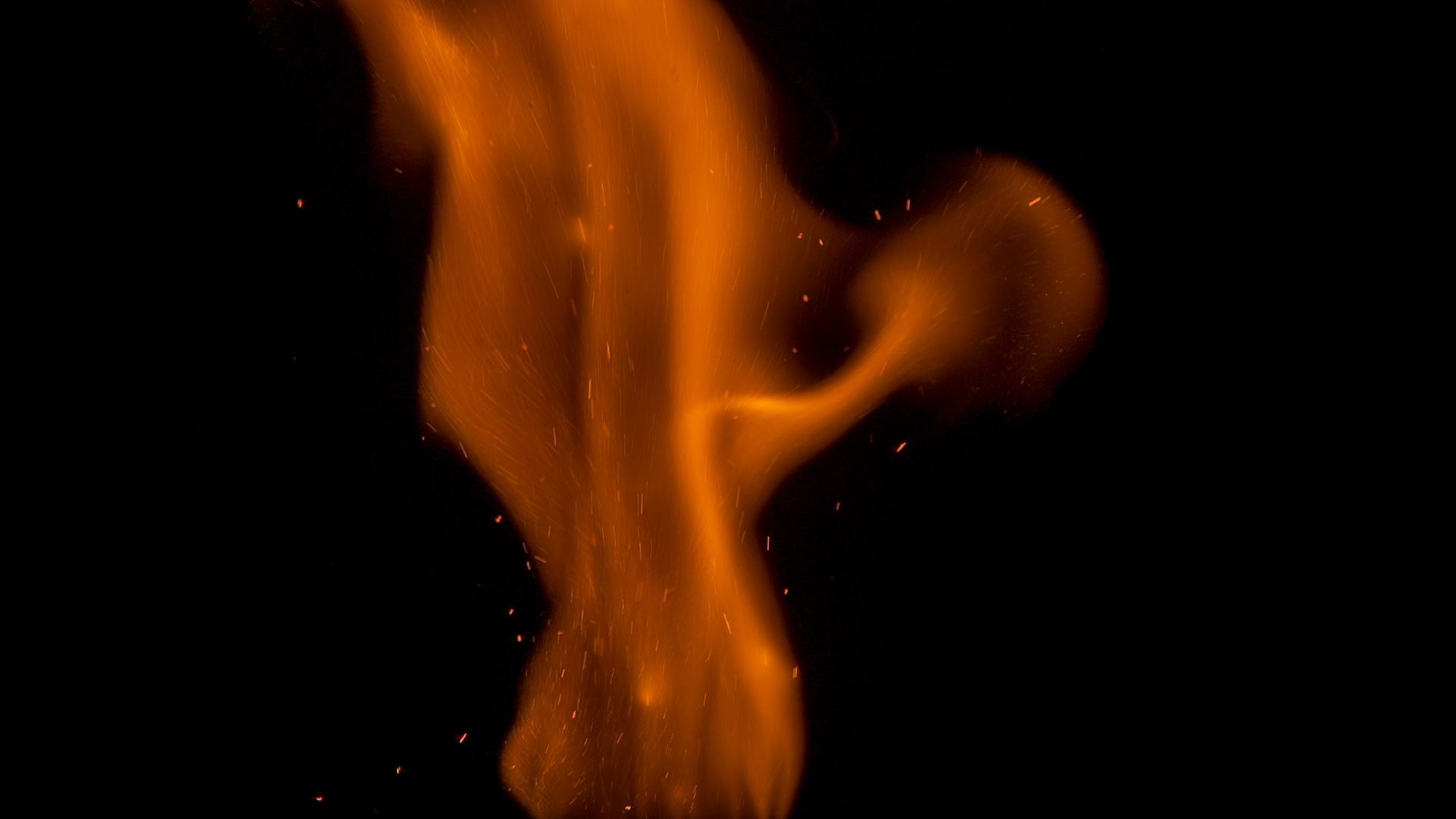 免抠带通道火焰特效元素ae模板视频的预览图