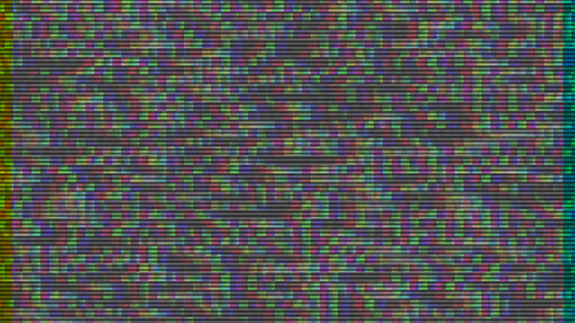 电视机故障信号噪波绿灰噪波方块ae模板视频的预览图
