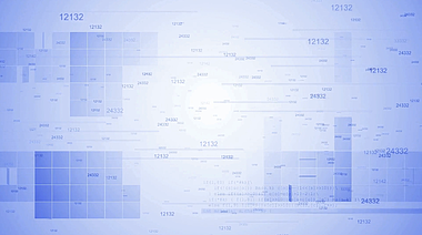 简洁科技数据图形背景循环视频视频的预览图