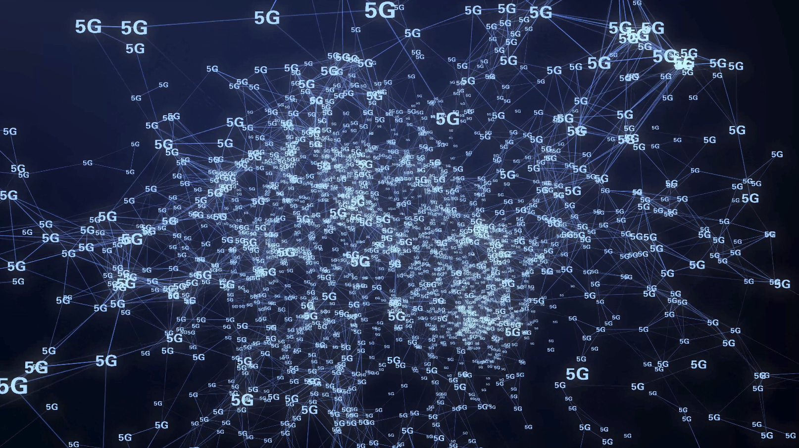 科技数据5G粒子效果循环LED大屏背景视频的预览图