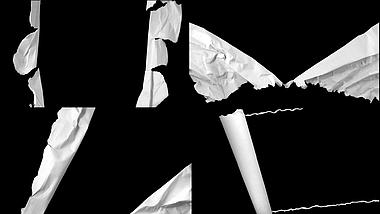 12组撕裂纸带通道转场ae模板视频的预览图