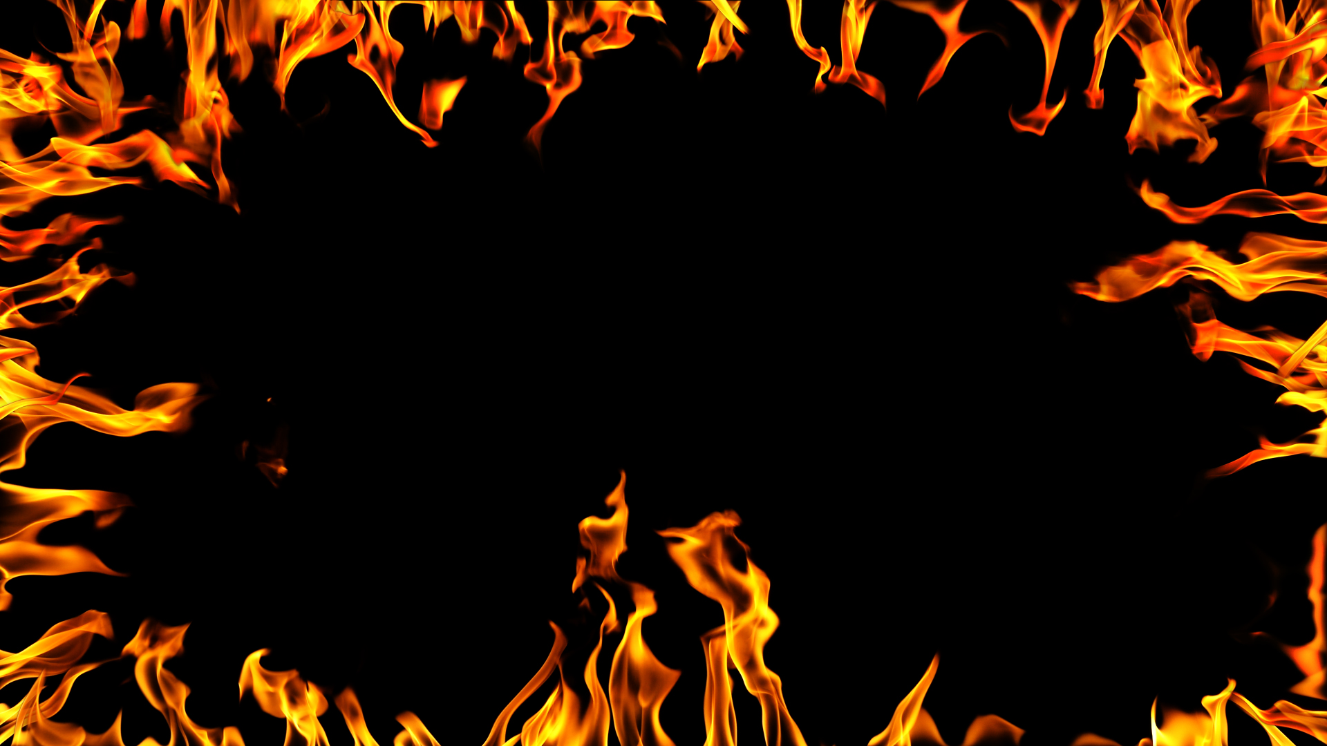 震撼火焰边框特效ae模板视频的预览图