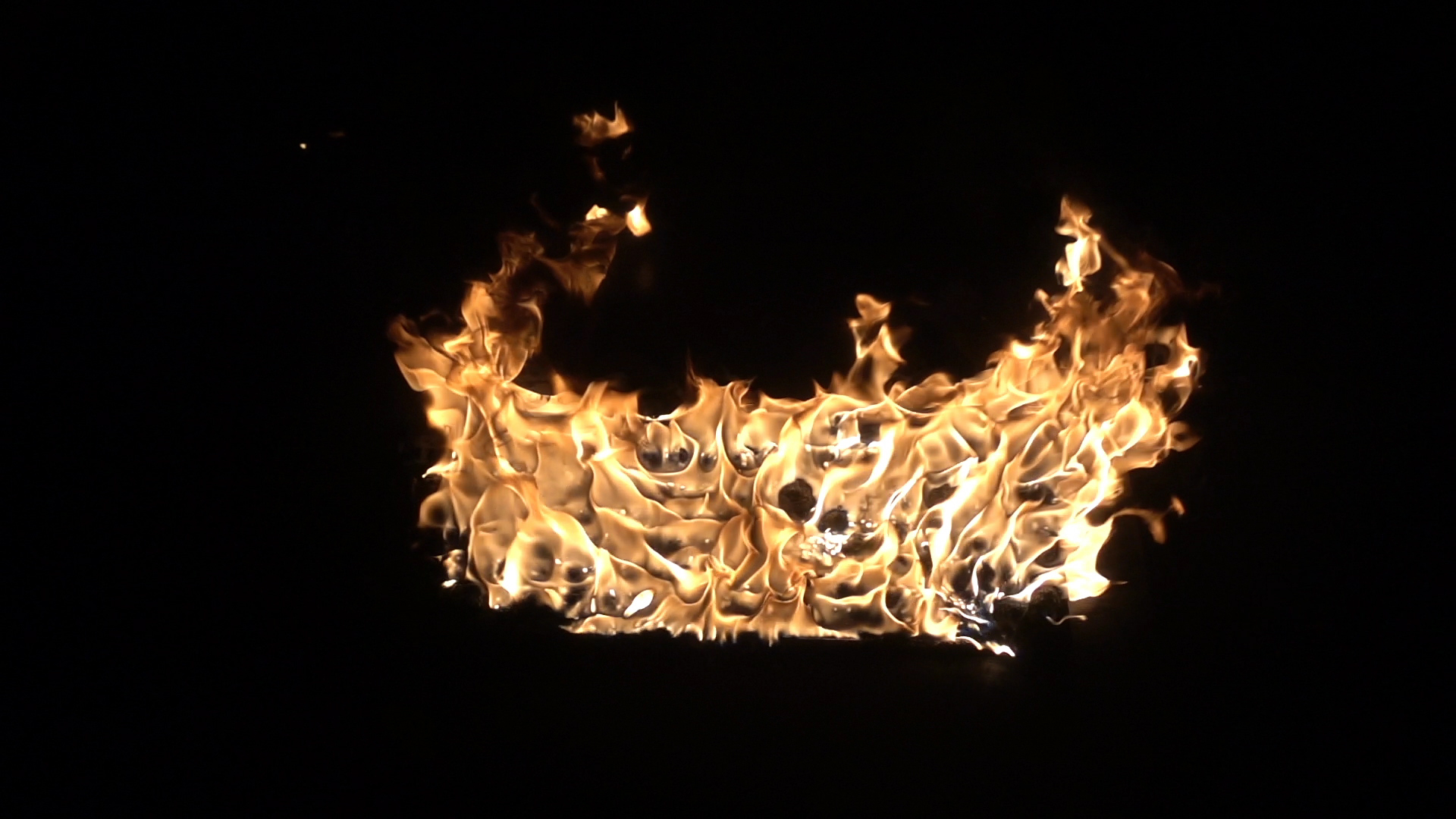 透明火焰特效ae模板视频的预览图