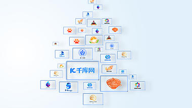 公司集团合作logo展示ae模板视频的预览图