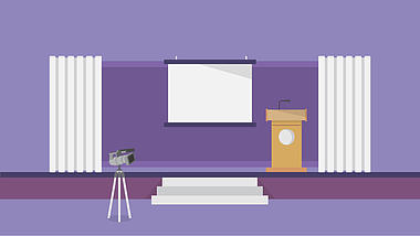 商务企业会议室场景MG动画AE模板视频的预览图