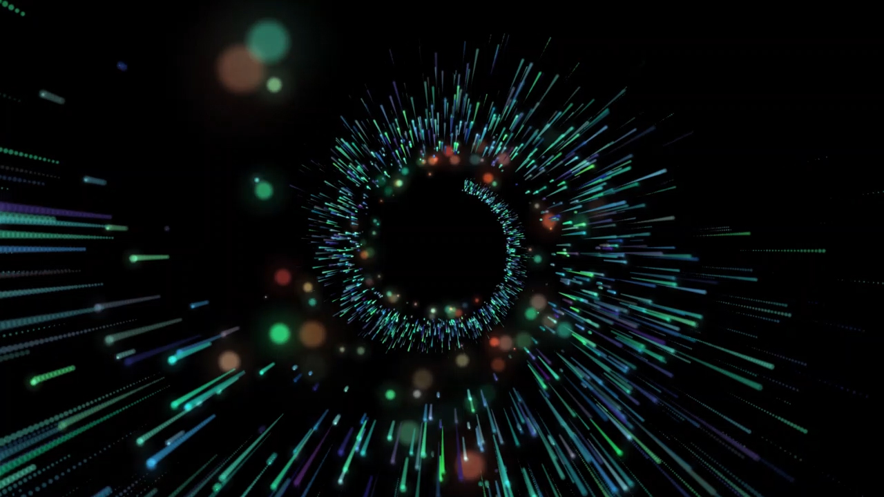 螺旋粒子背景视频AE模板视频的预览图