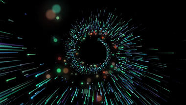 螺旋粒子背景视频AE模板视频的预览图