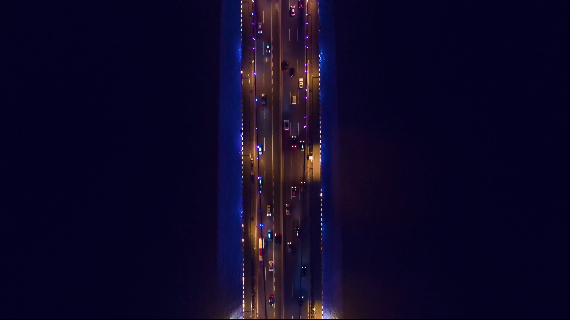 4K上帝视角广州猎德大桥视频的预览图