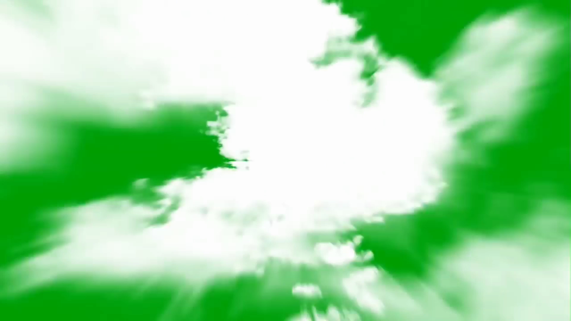 云彩云层穿梭绿屏抠像绿幕视频ae模板视频的预览图