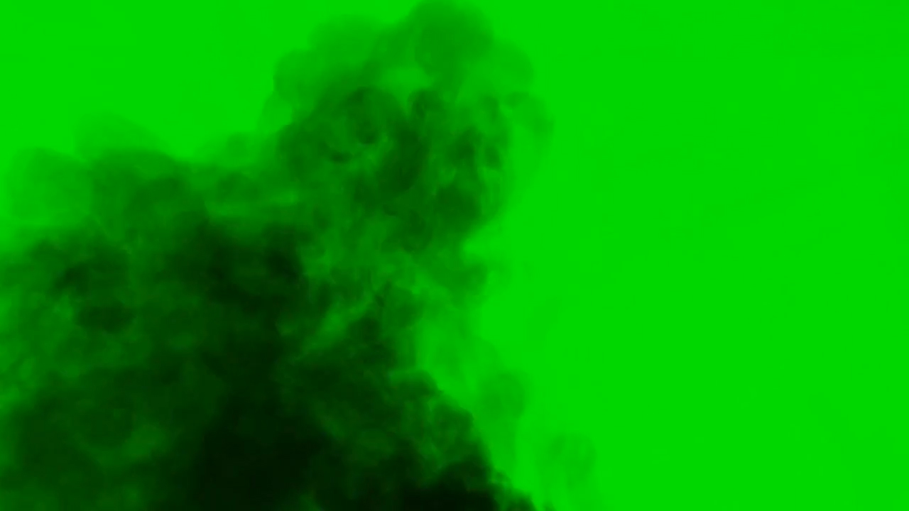 影视烟雾绿屏抠像绿幕视频ae模板视频的预览图
