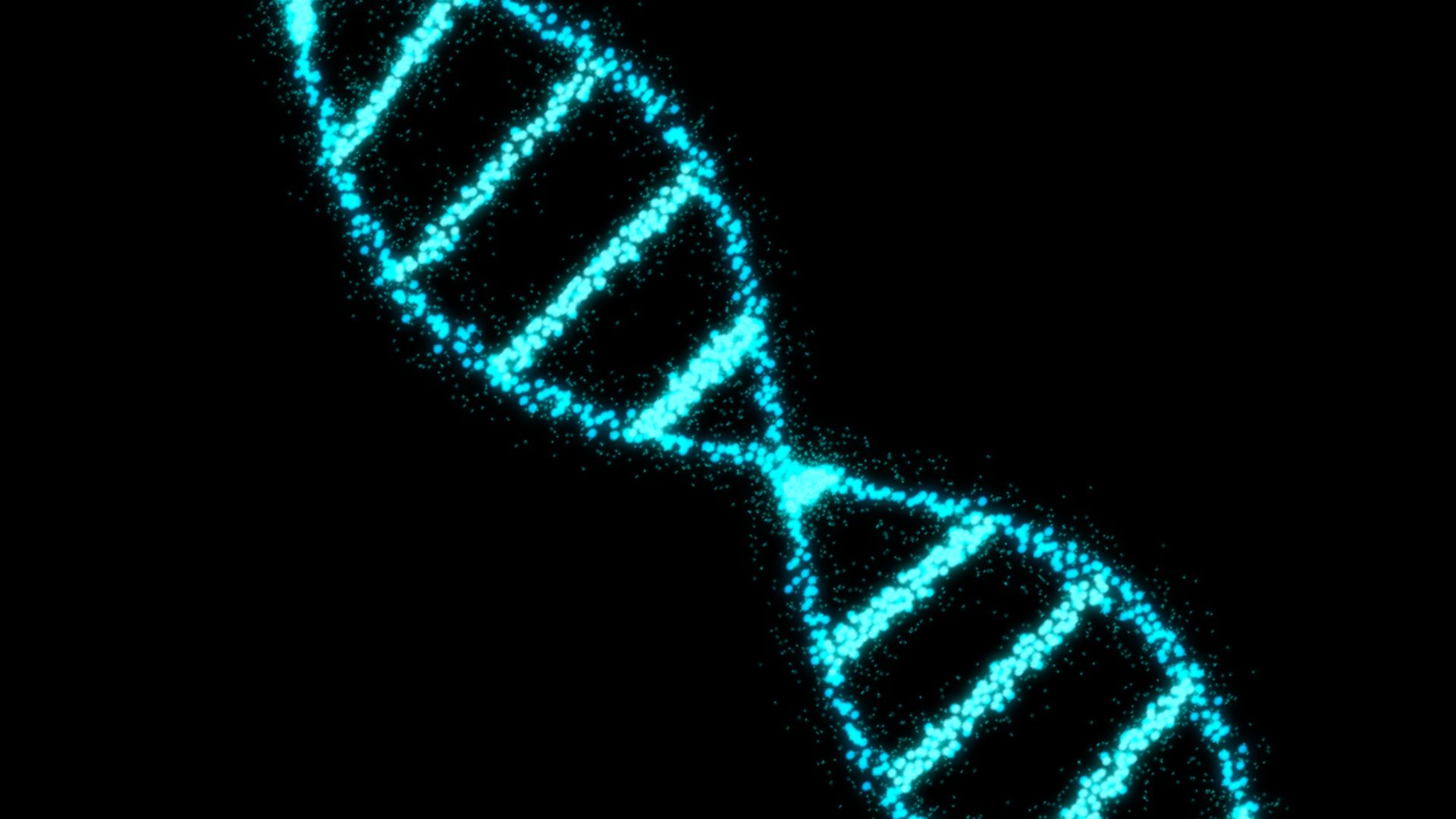 DNA蓝色科技特效AE模板视频的预览图