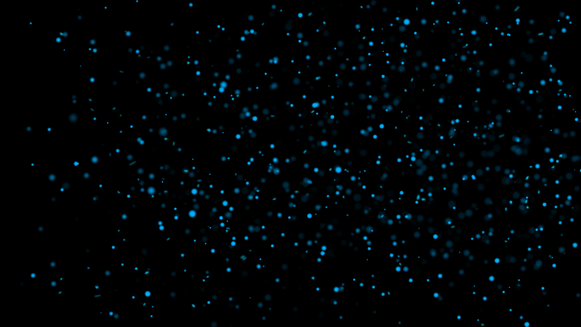 蓝色粒子飞舞通道素材AE模板视频的预览图