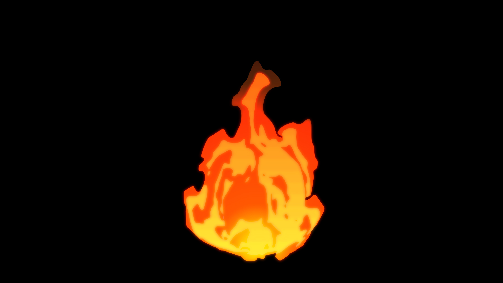 火焰红色透明通道AE模板视频的预览图