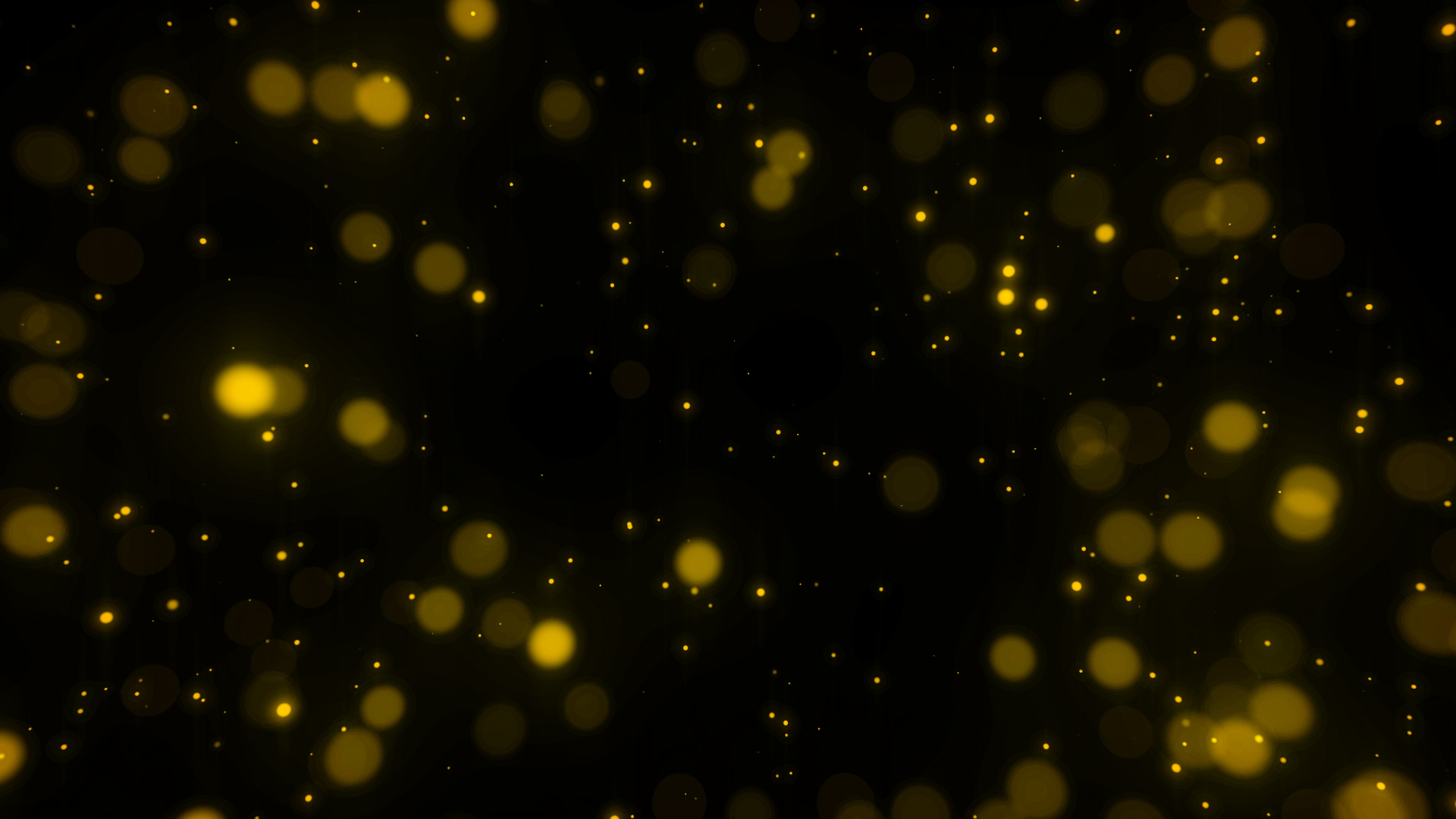 金色光斑粒子通道AE模板视频的预览图