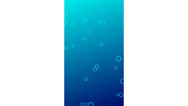 蓝色气泡竖版背景视频AE模板视频的预览图