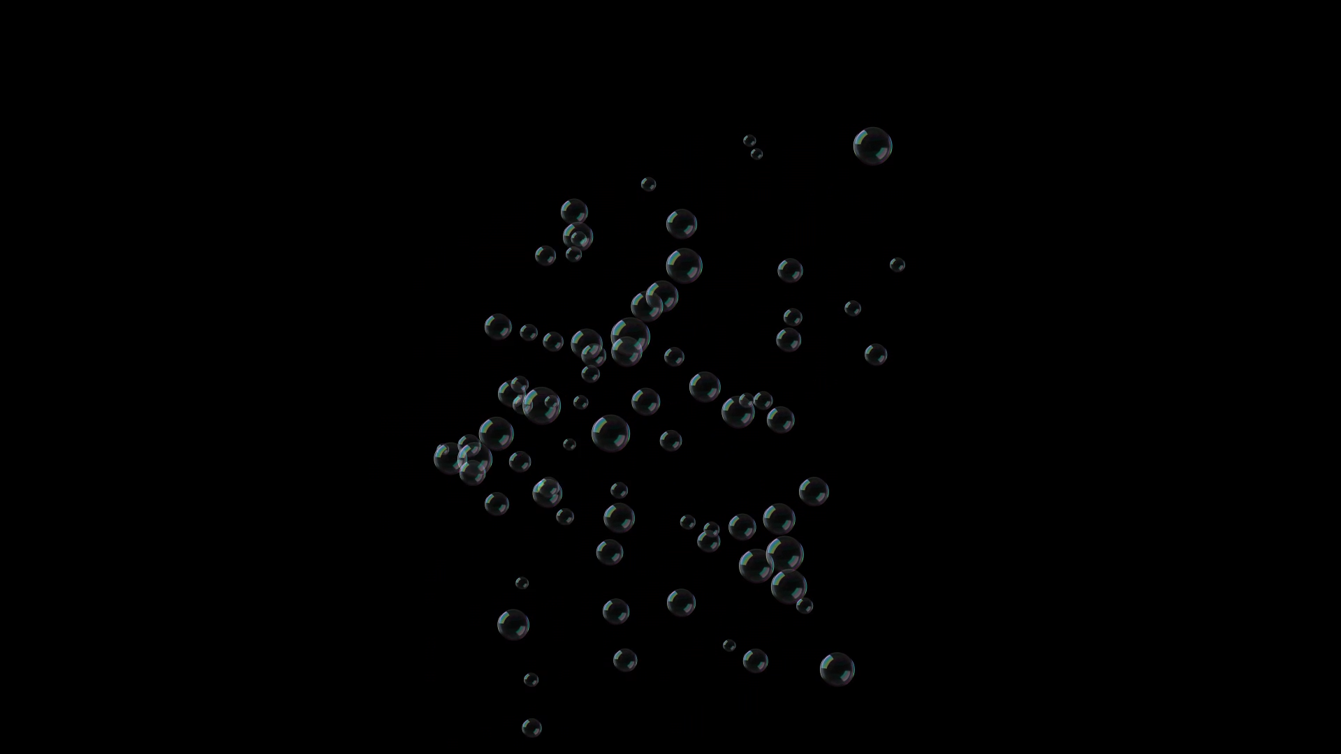 唯美泡泡飘散带透明通道视频挂件视频的预览图