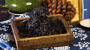 4K梅红传统手工茶叶土特产视频的预览图