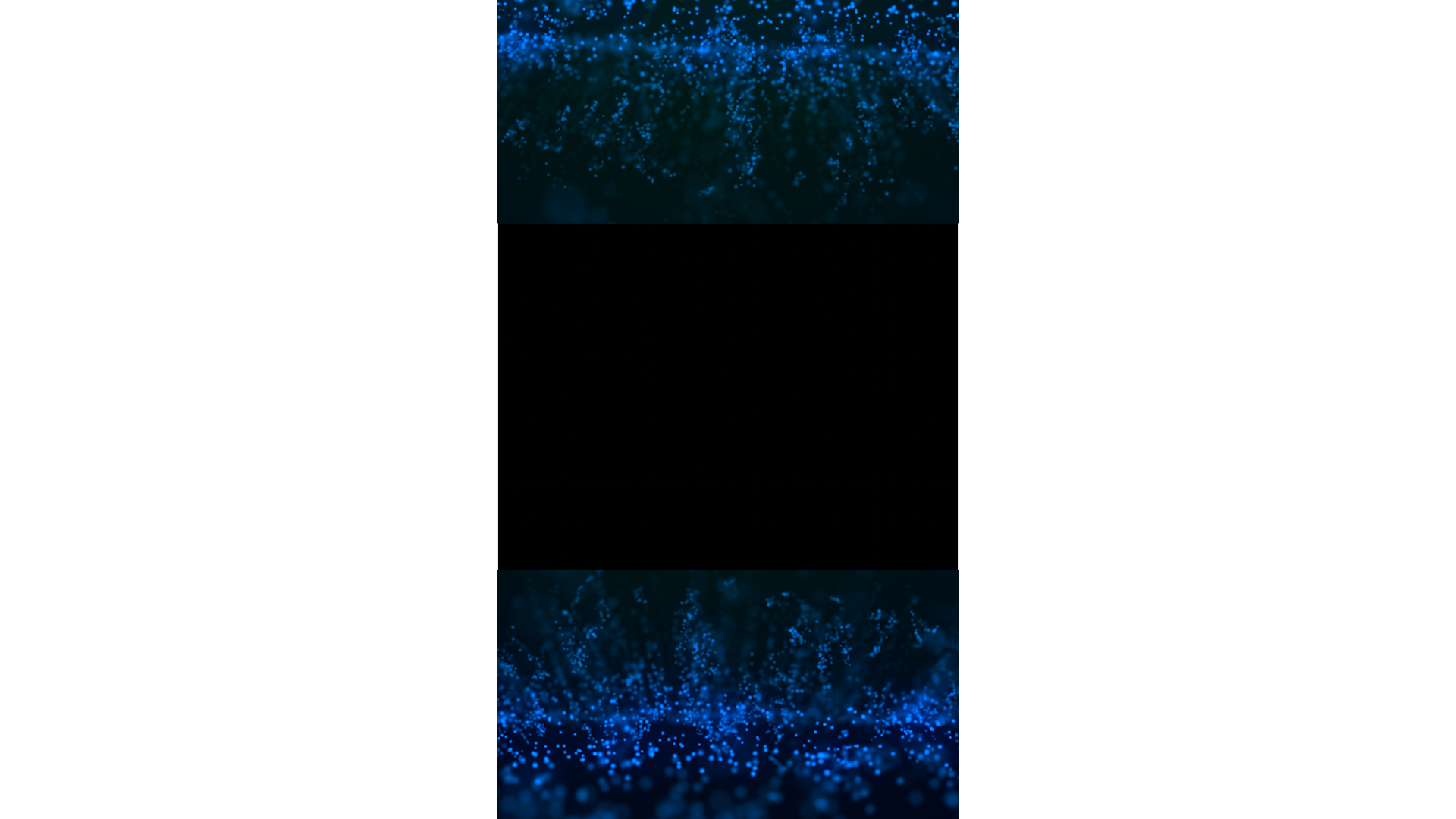 抖音蓝色粒子边框可替换视频包装AE模板视频的预览图