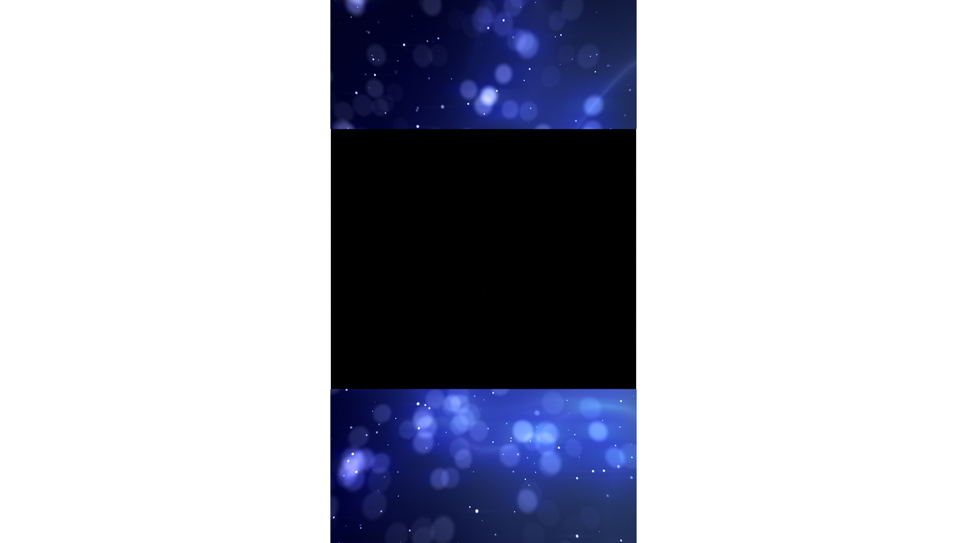 竖版蓝色粒子边框可替换视频包装AE模板视频的预览图