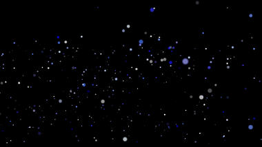 动态星星闪烁透明背景旋转视频ae模板视频的预览图
