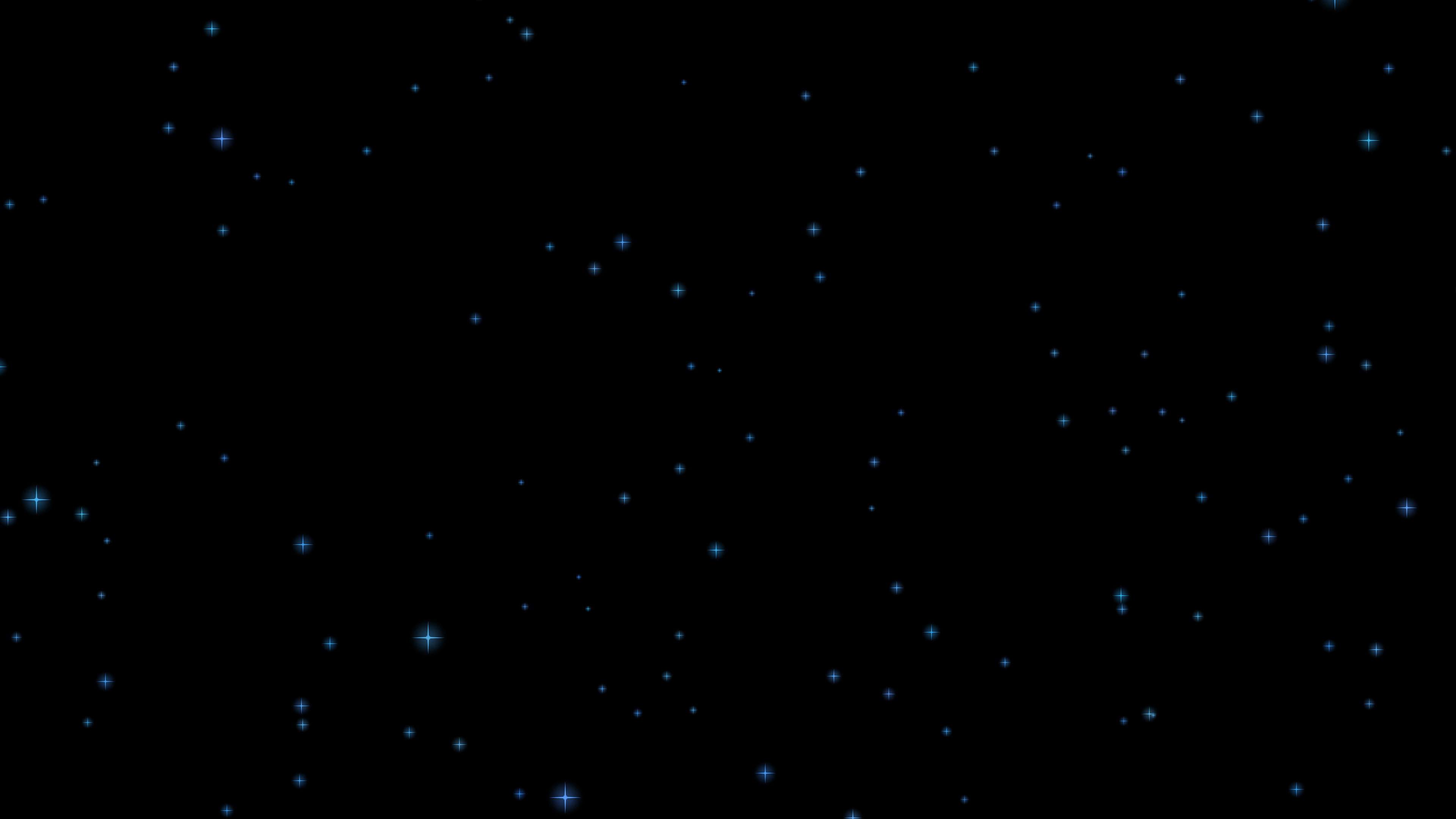 4k蓝色星星带透明通道视频ae模板视频的预览图