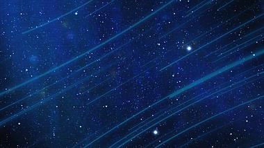 蓝色星空流星背景视频ae模板视频的预览图