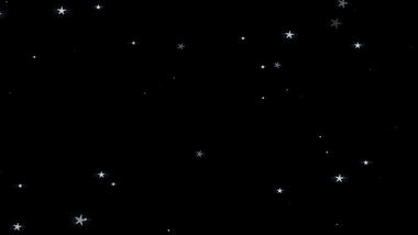 星星向左综艺元素视频ae模板视频的预览图