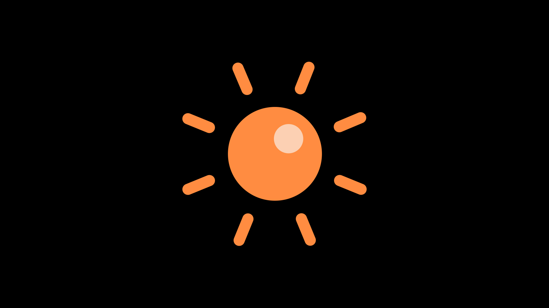卡通mg动态太阳视频ae模板视频的预览图