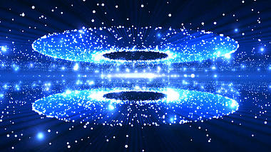 4K宇宙星空科幻舞台背景视频ae模板视频的预览图