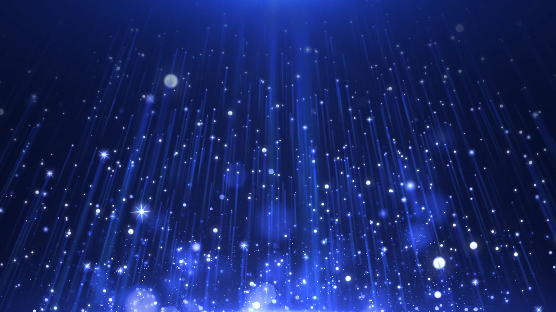梦幻蓝色粒子星空背景视频ae模板视频的预览图