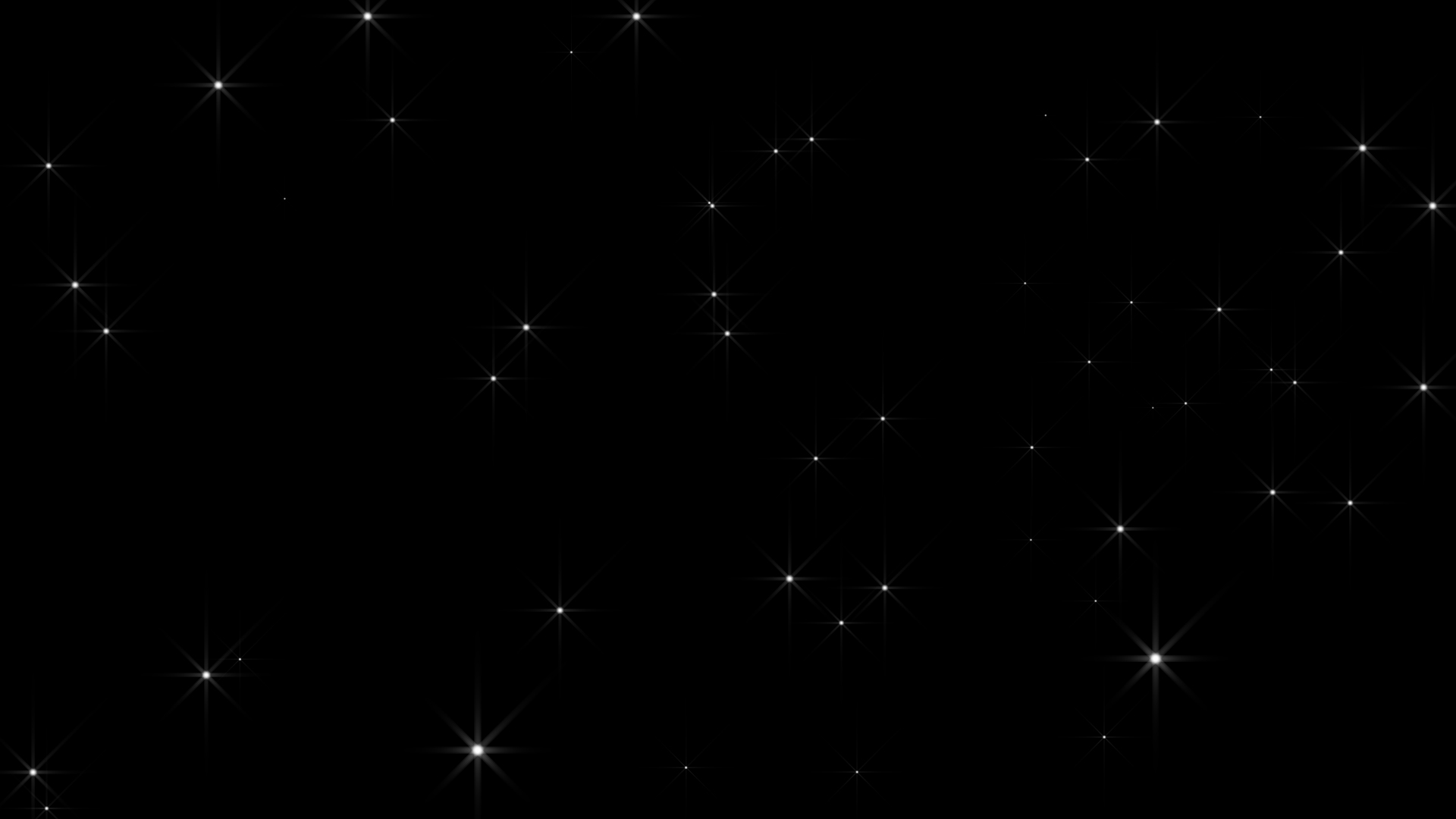 亮晶晶闪烁的小星视频ae模板视频的预览图
