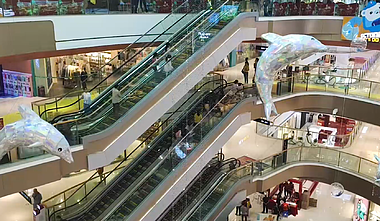 1080P商场商城人流走动延时视频视频的预览图