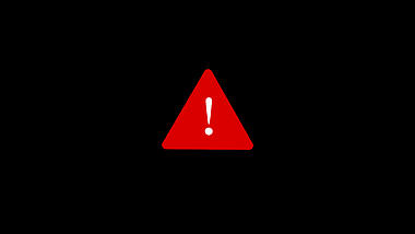 三角形警告禁止标识标志视频ae模板视频的预览图