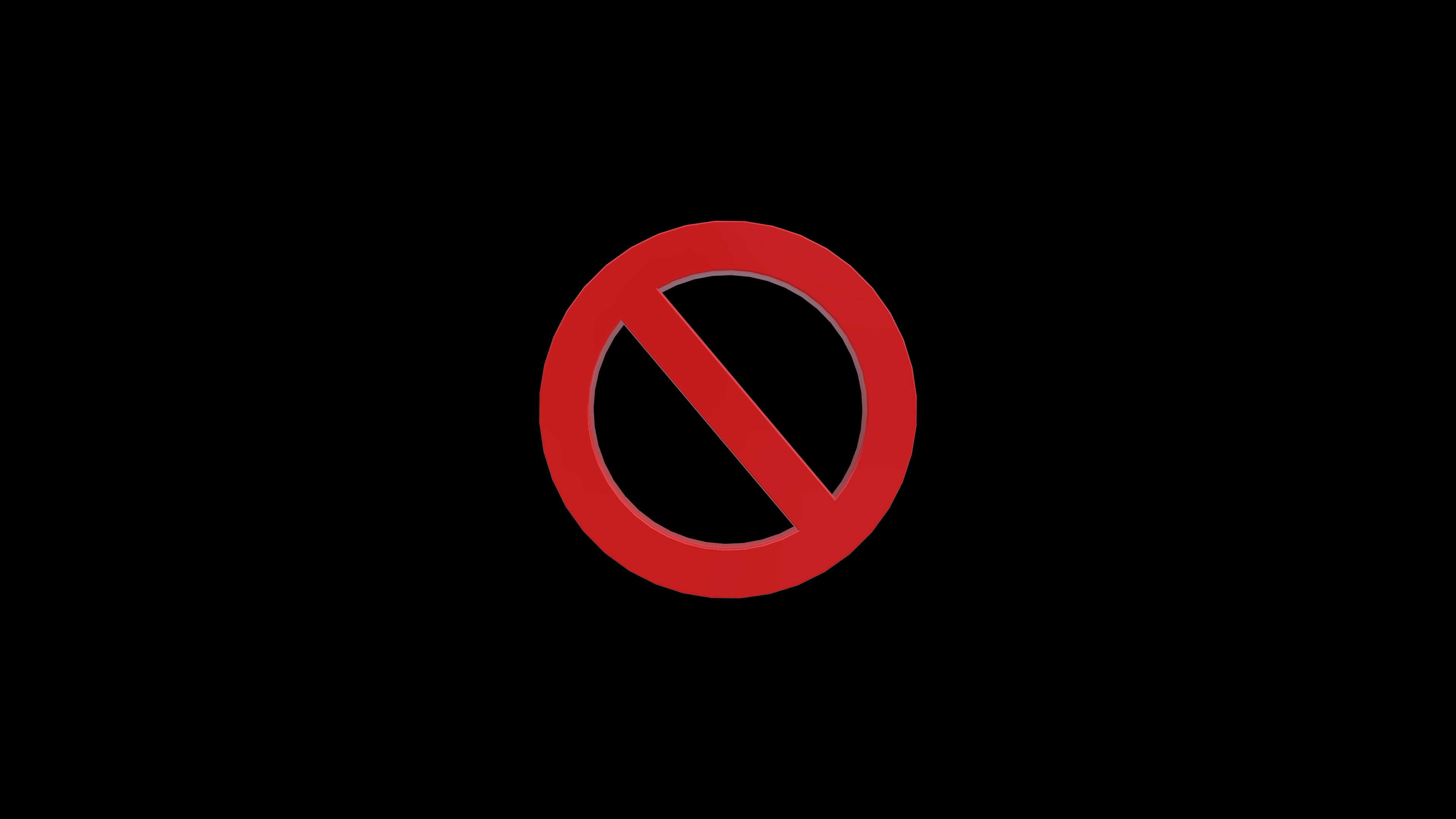 禁止符号透明通道视频ae模板视频的预览图