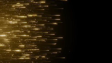 大气金色粒子穿梭年会无限循环背景视频视频的预览图