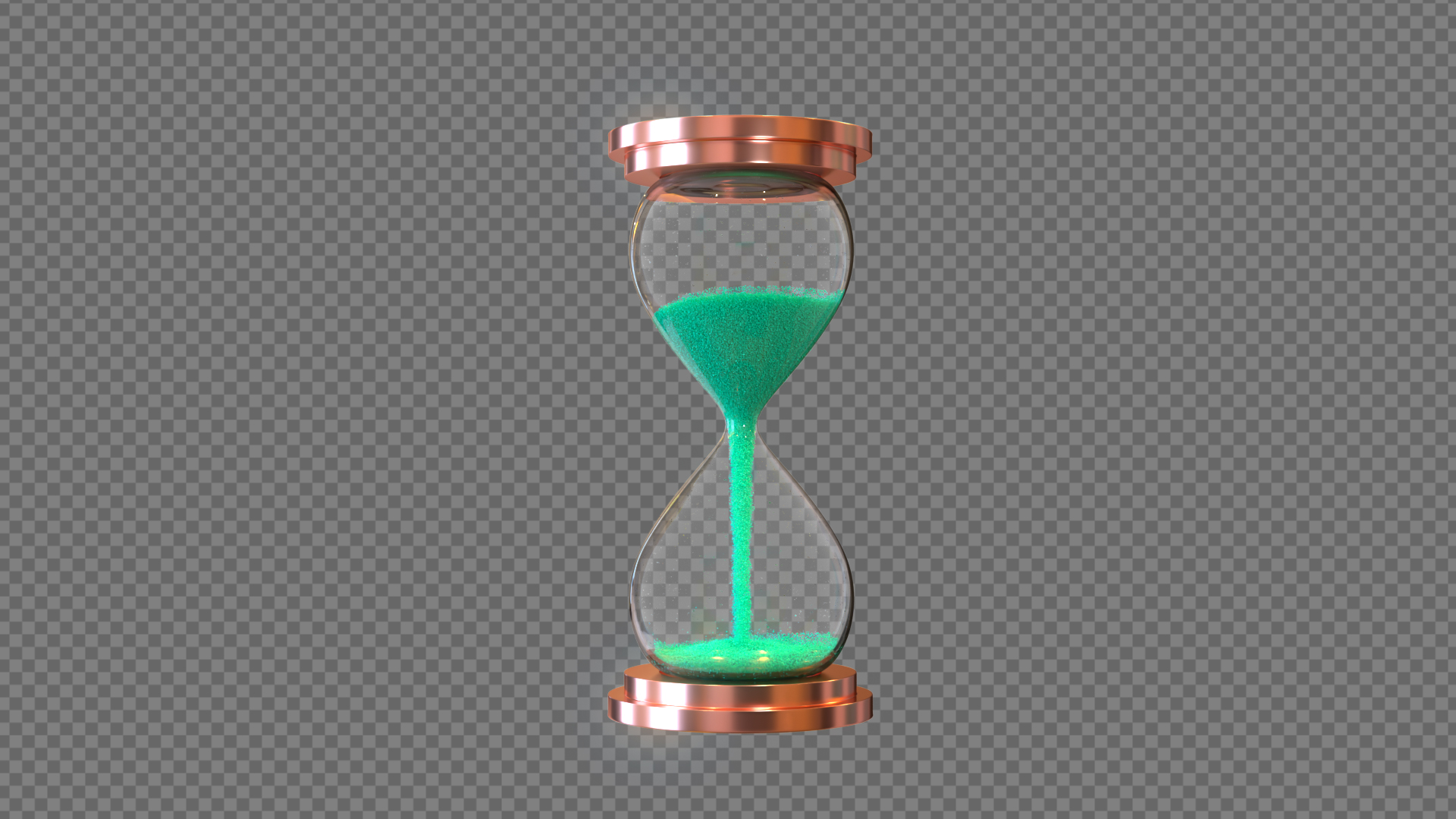 计时器沙漏无限循环动画元素视频的预览图