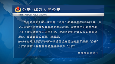 党政公安警察机关文字字幕信息播报展示AE模板视频的预览图