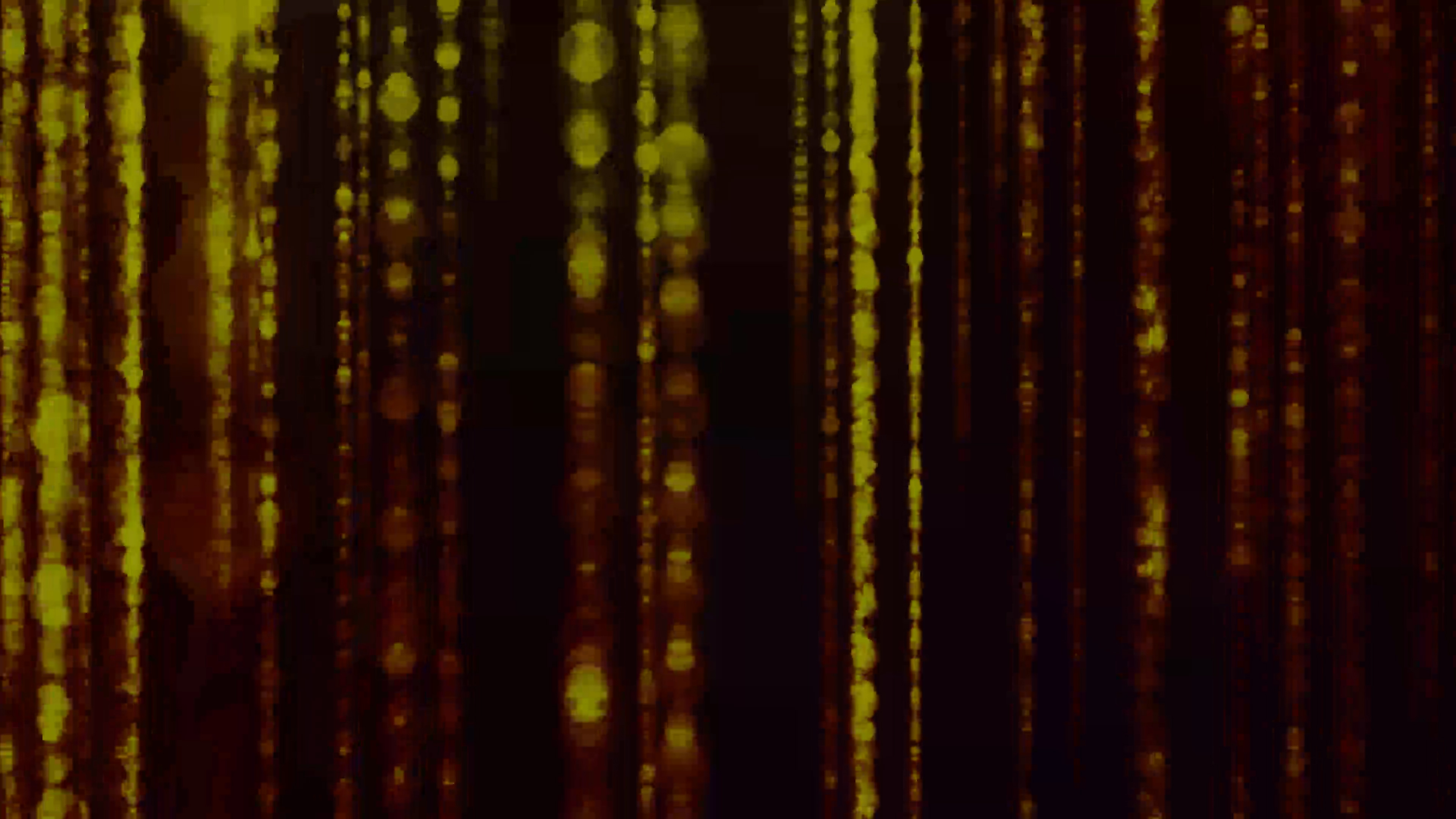 金色光斑粒子链子素材通道视频模板视频的预览图